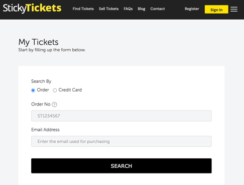 MyTicket_ordersearch_page