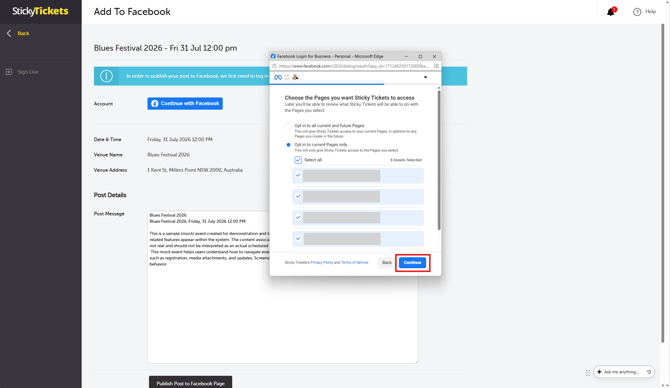 facebook-post-page-selection